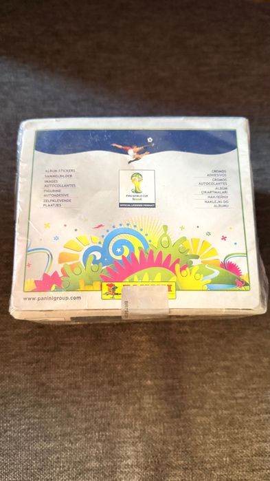 FIFA World Cup Brazil 2014 Panini BOX 100 saszetek folia nowy