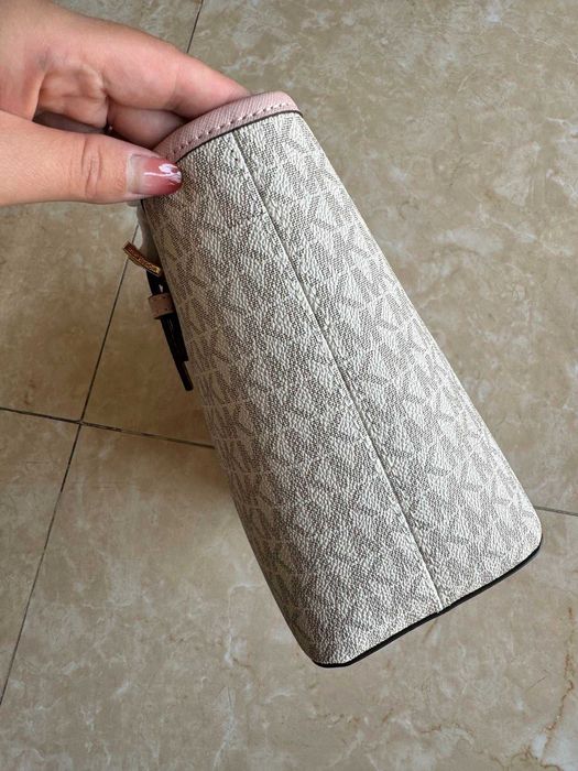 Жіноча сумка Michael Kors jet set travel рожева