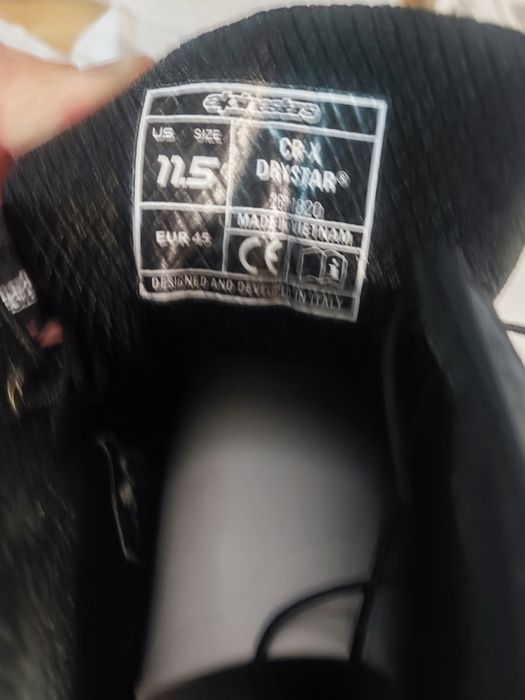 Botas Alpinestares CR-X Drystar Black Novas