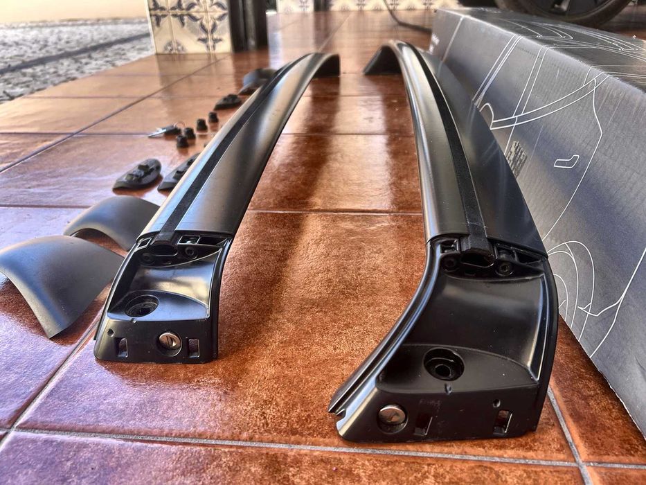 Aluguer barras tejadilho ORIGINAIS Tesla Model 3 Highland e anteriores