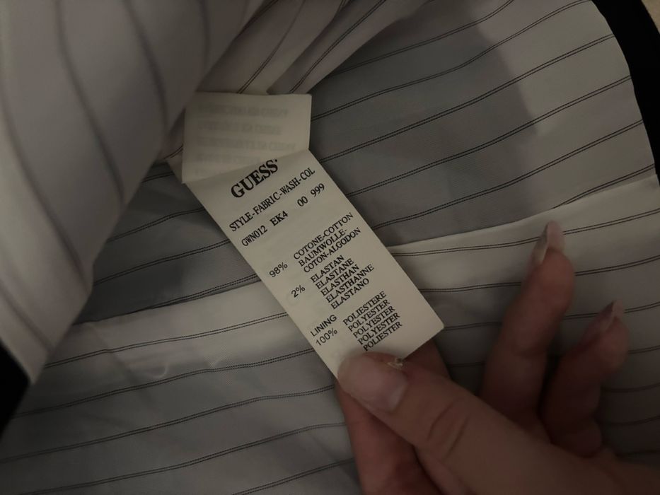 Czarny żakiet marynarka guess xs vintage