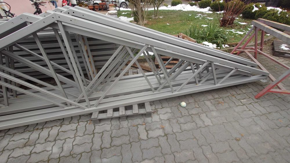 6x24m H3 - Konstrukcja stalowa / Budynek Gospodarczy / Garaż / Hala / Warsztat