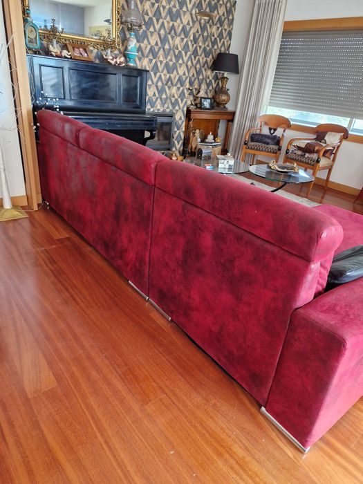 VENDO SOFÁ com Chaise Long 3mx2m