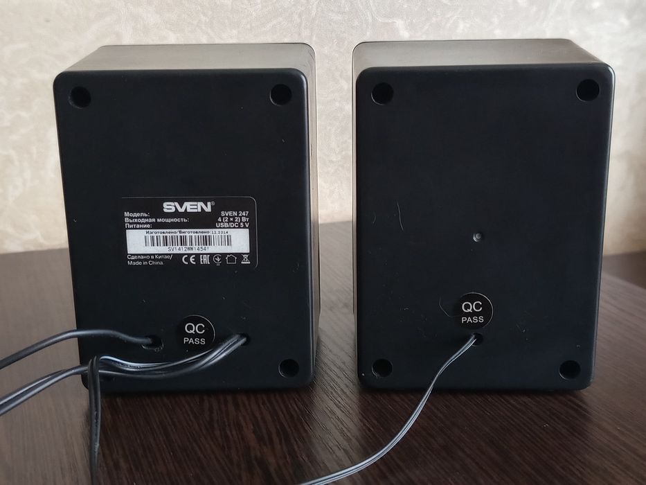 Мультимедийная акустическая система SVEN 247. Компьютерные колонки