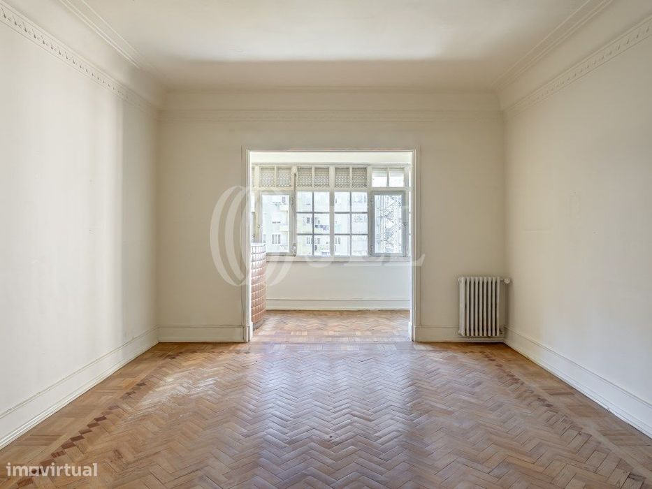 Apartamento T4+1 nas Avenidas Novas, em Lisboa