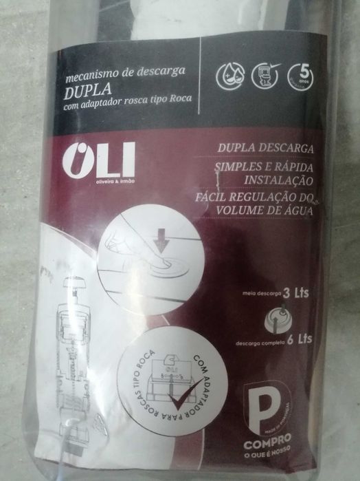Kit autoclismo dupla descarga