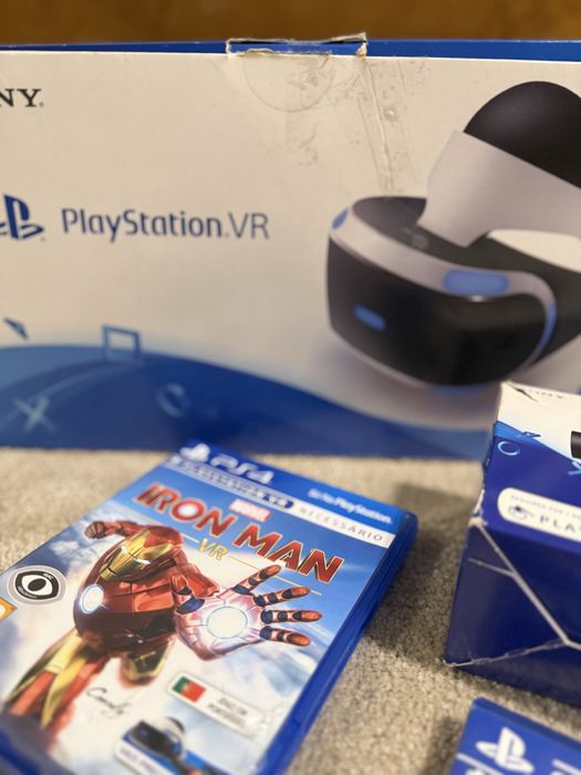 PlayStation VR (PS4) – KIT COMPLETO + JOGOS