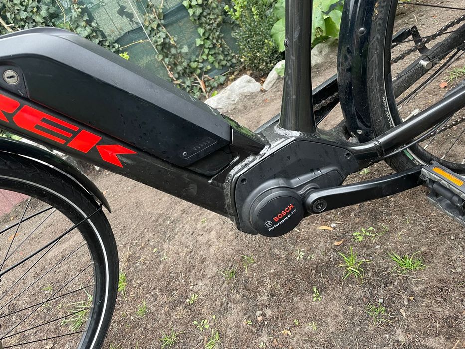 Rower elektryczny Trek Verve + 2 Lowstep , niski przebieg !