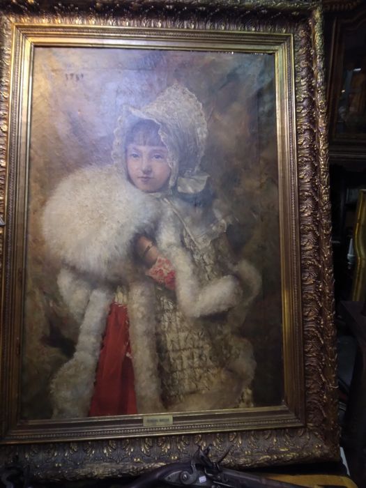 Pintura do consagrado  pintor Teixeira bastos