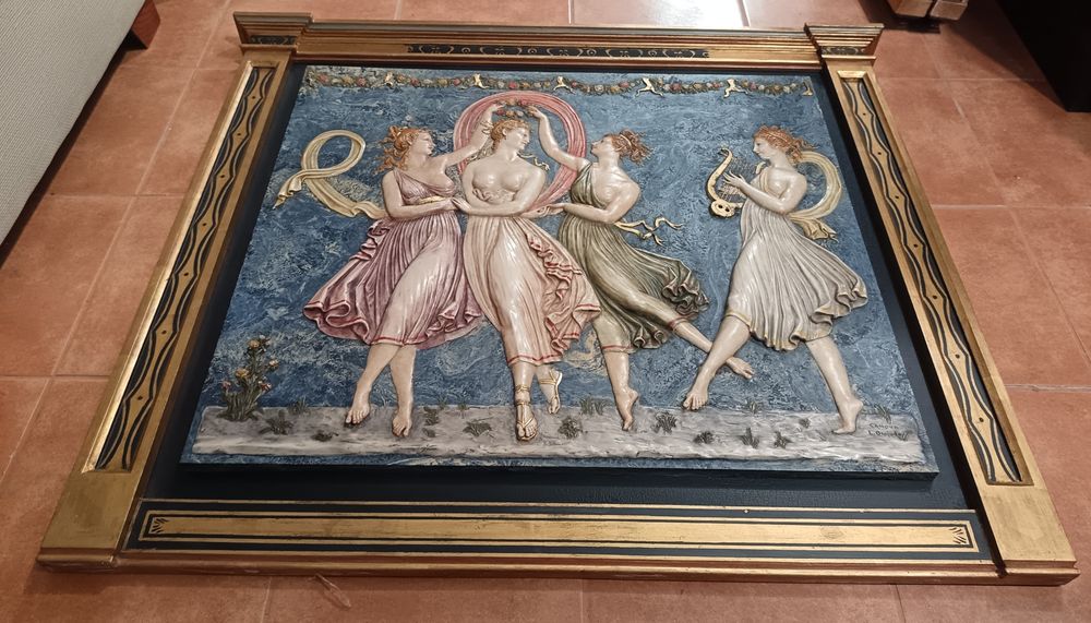Quadro em relevo
