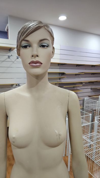Manequim  Senhora  corpo inteiro + base