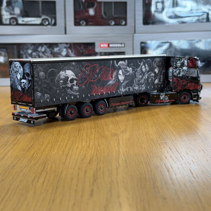 Model 1:50 WSI Scania S Highline 4x2 + naczepa