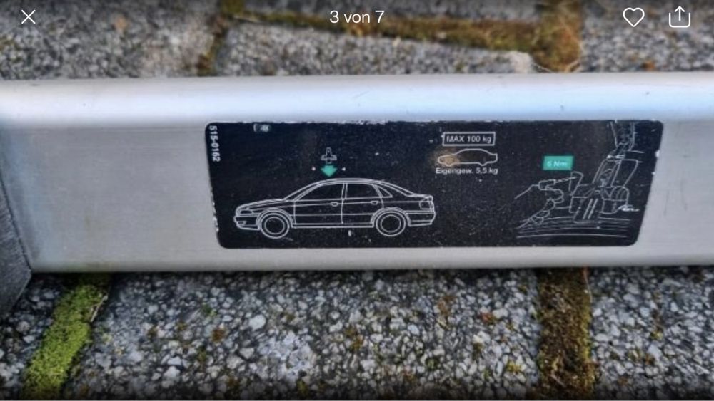 Bagaznik dachowy relingi audi a4