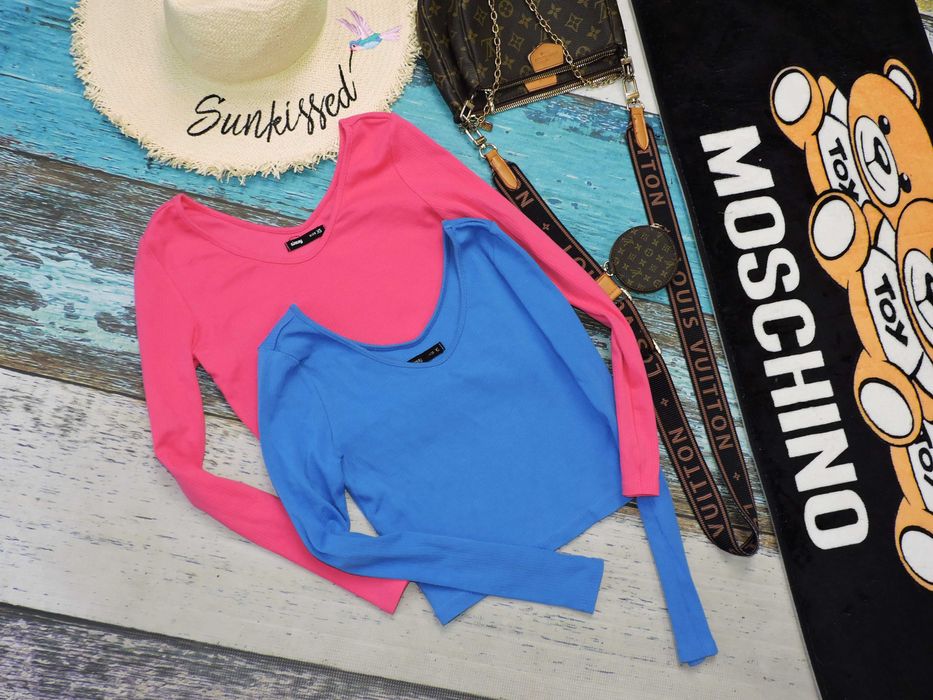 Sinsay 2 pack crop topów bawełna xs