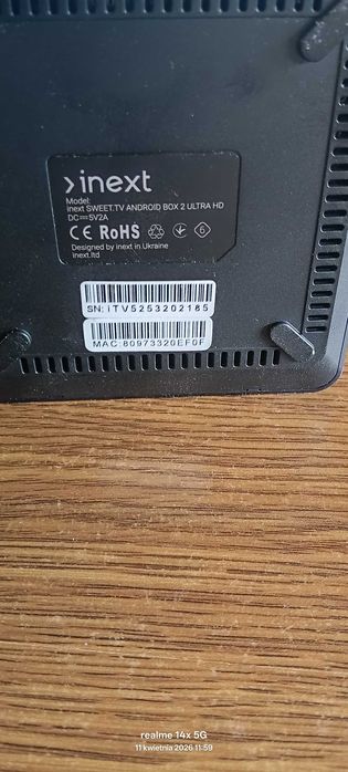 Urządzenie multimedialne Android TV BOX
