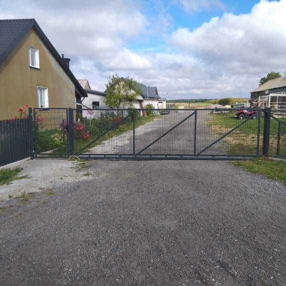 Brama Przesuwna Panelowa Ocynkowana Malowana Proszkowo Cała Polska