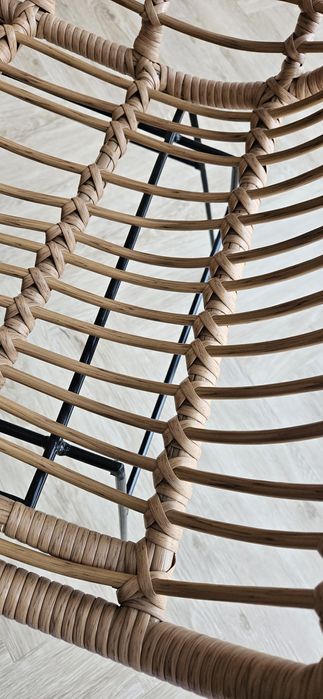 2 szt krzesło ogrodowe technorattan