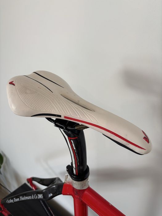 Frameset szosowy rama karbon aluminium