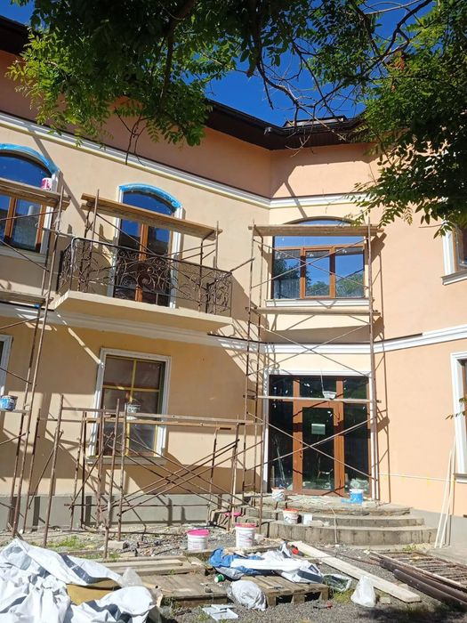Утепление фасадов Одесса Черноморск. Пенопласт Базальтовая вата