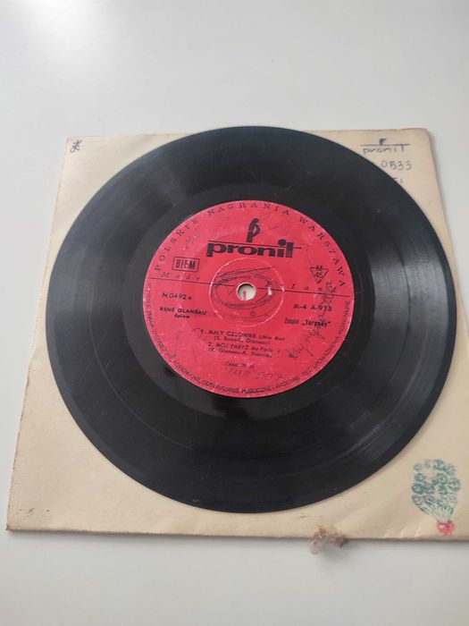 Płyty winylowe małe