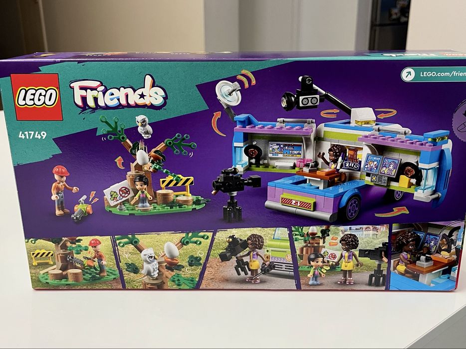 Nowe Lego Friends 41749 Samochód dziennikarza