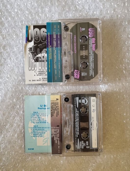 2x kaseta U96 Das Boot i Replugged