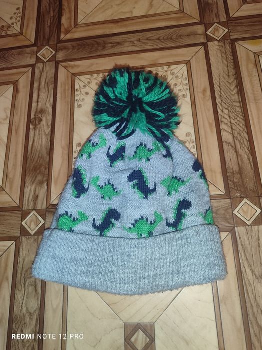 Шапка тепла зимова на хлопчика Next 1-2 роки