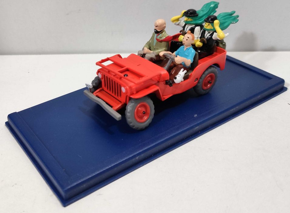 carro - Tintin no País do Ouro Negro - Jeep Willys MB 1943