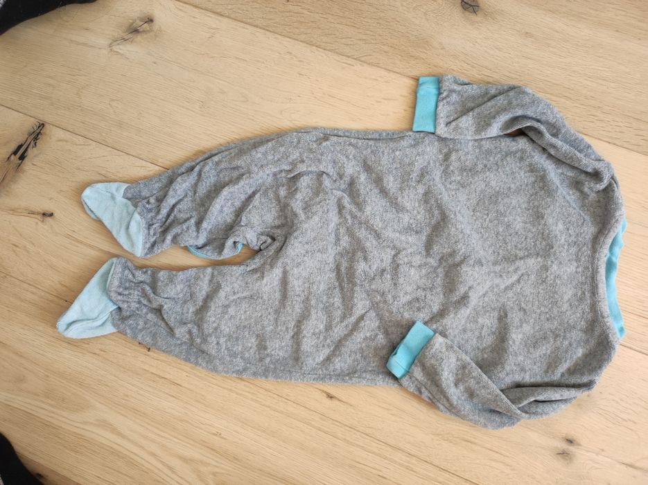 Pajacyk lupilu z cienkiego polarka, rozmiar 68 cm