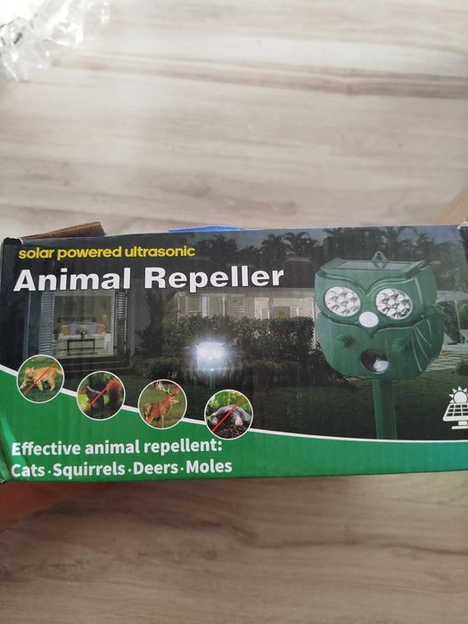 odstraszacz zwierząt solarny