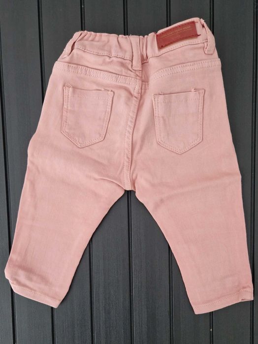 Calças de ganga rosa de Menina Tamanho 3/6 Meses - ZARA