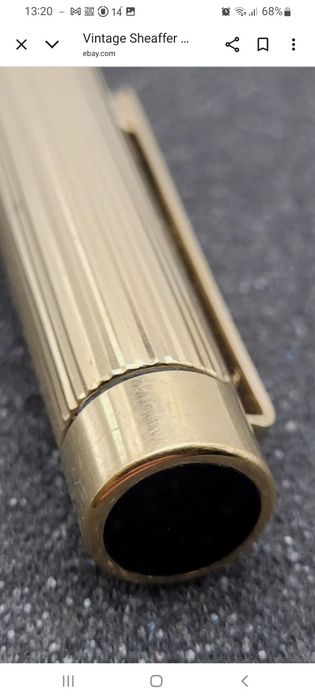 Caneta sheaffer gold