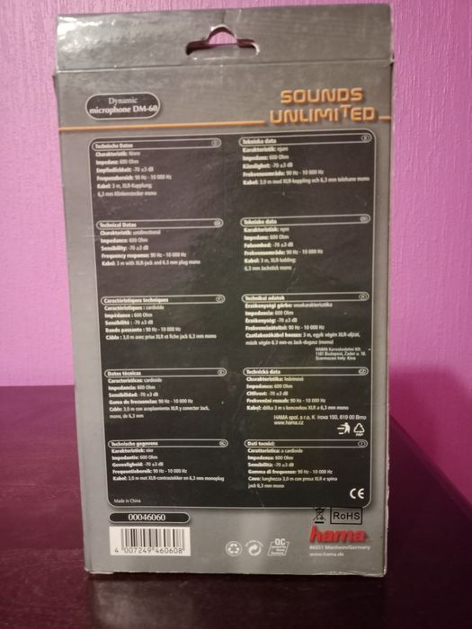 Новый микрофон дёшево.