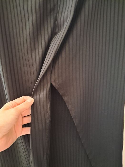 Спідниця міді в рубчик