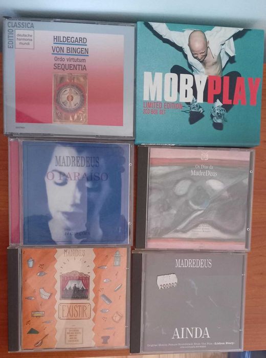 CD's originais - vários géneros musicais