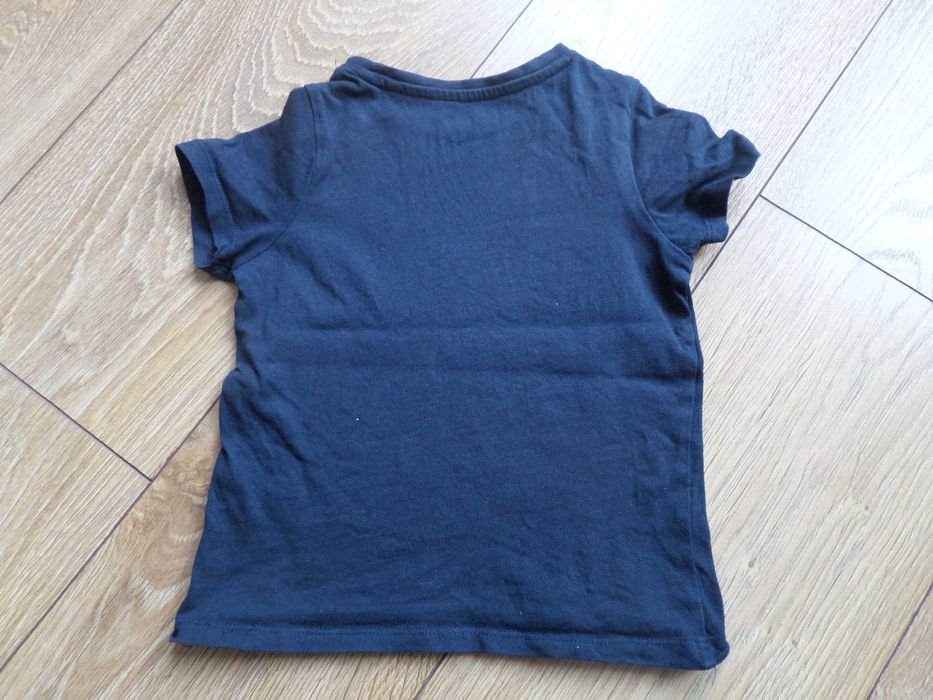 t-shirt sinsay rozm 98, granatowy