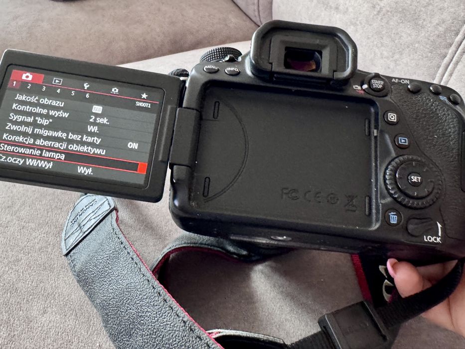 Canon Eos 80D caly zestaw