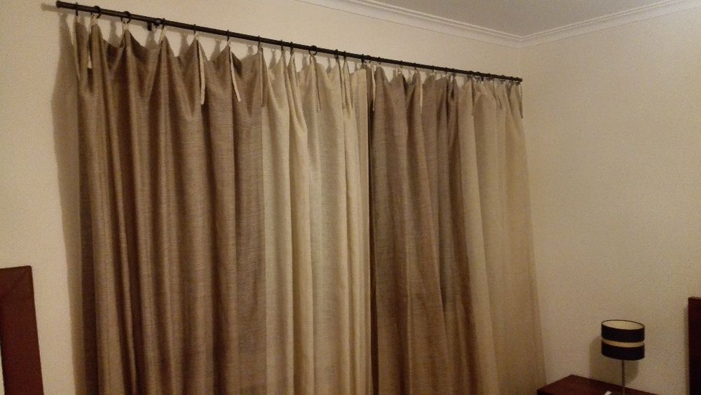 Cortinados Linho (Dois) - Lisos