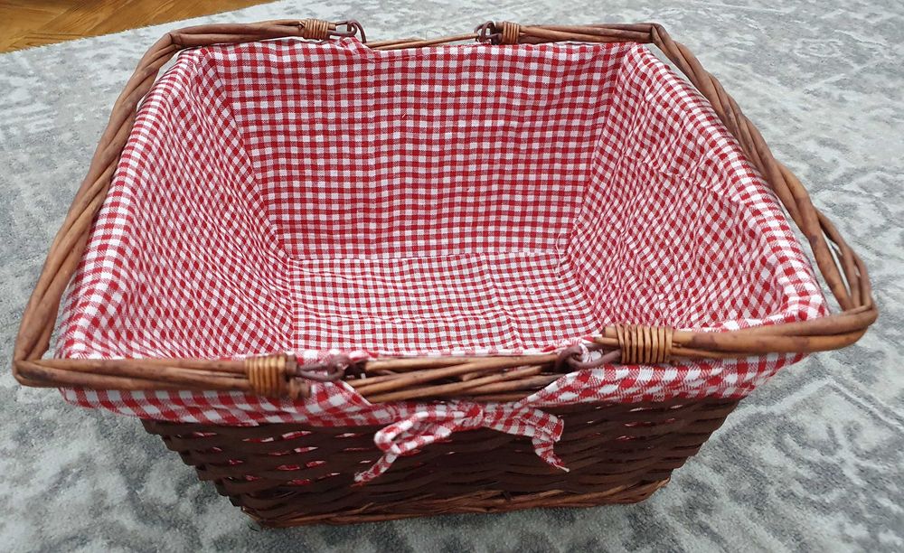 Cesto de Verga com forro