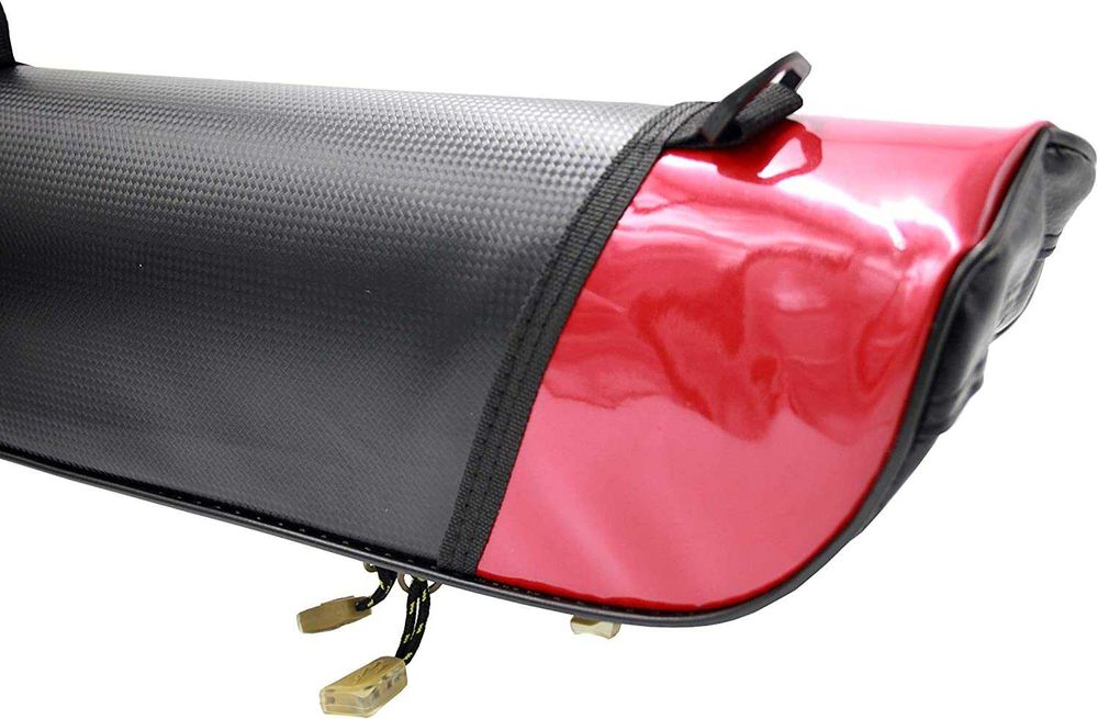 Pokrowiec sztywny Black&Red 2 komory 130cm