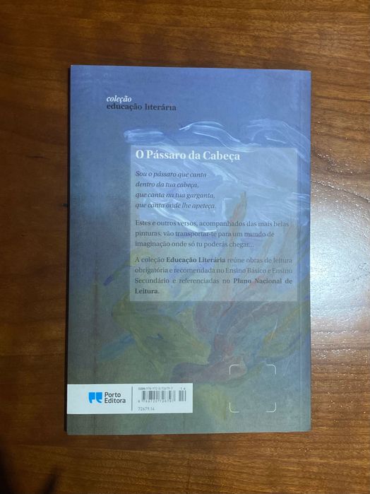 O Pássaro da Cabeça Livro