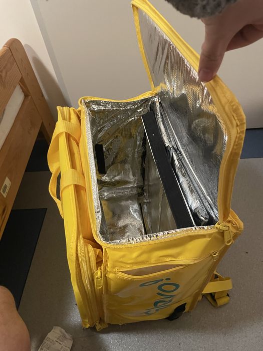 Pakiet startowy Glovo (rower i torba Glovo)