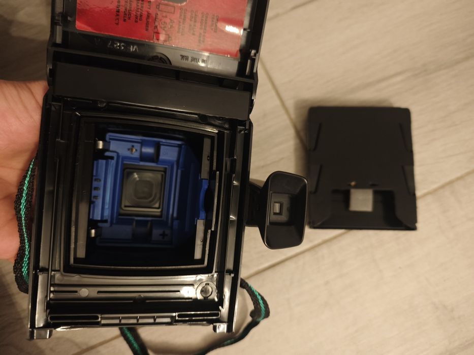 máquina fotográfica instantânea Polaroid 1985