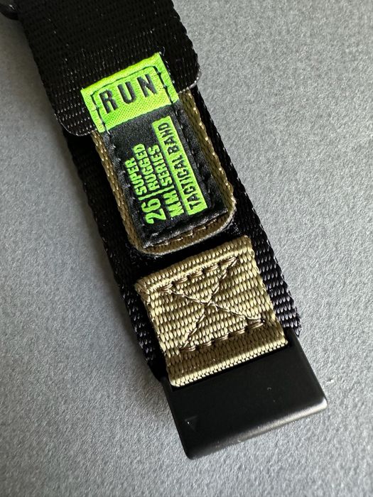 Нейлоновий ремінець Run на липучці для Garmin 26мм QuickFit