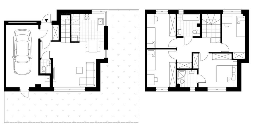 5-pokojowy dom 108m2 + ogródek Bezpośrednio