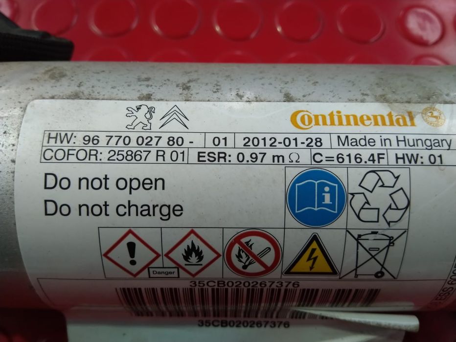 Condensador Start / Stop - CITROËN C4 II (NC_)