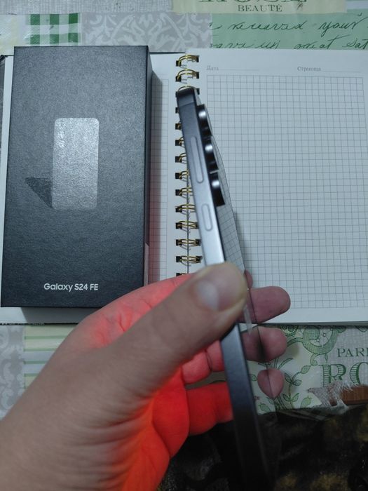 Samsung s24 fe графіт