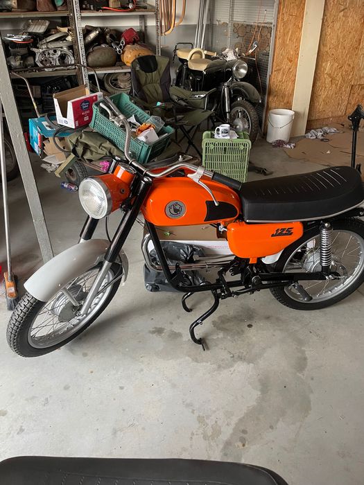 Motocykl WSK 125
