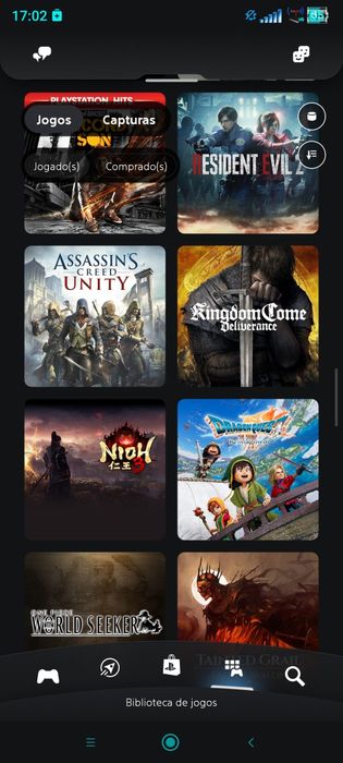 Coleção de jogos PS4/PS5