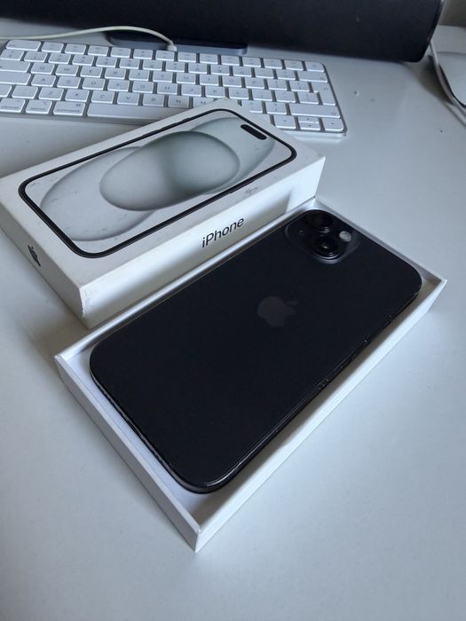 iPhone 15 128gb Black Nowa Bateria 100%